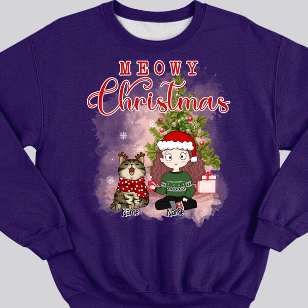 Sweatshirt (Light Color) / Purple / S