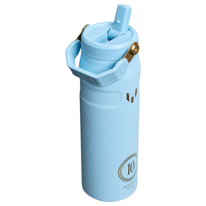 Messi x Stanley 1913 IceFlow Flip Straw 2.0 Bottle