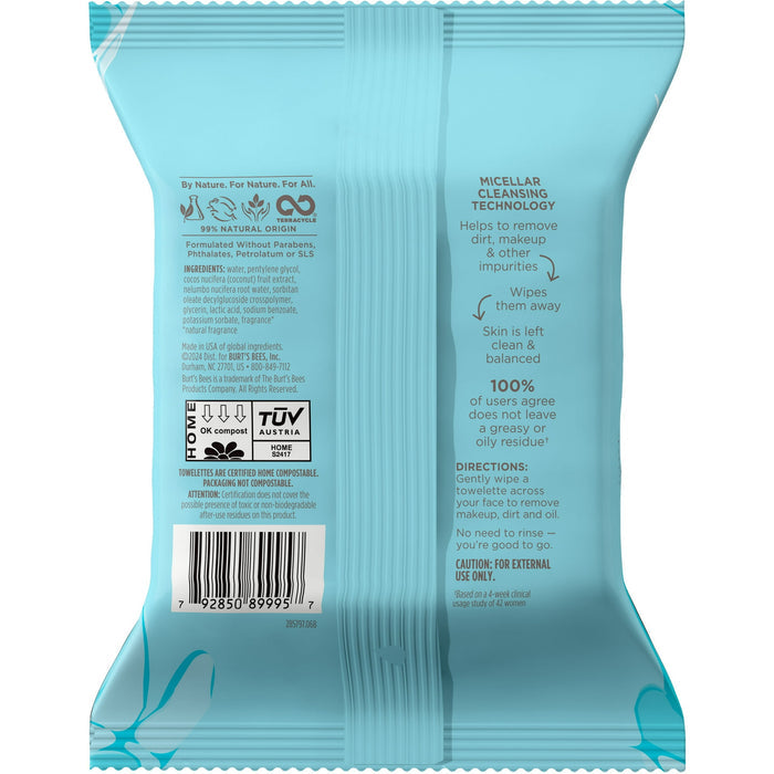 Micellar Coconut and Lotus Facial Towelettes