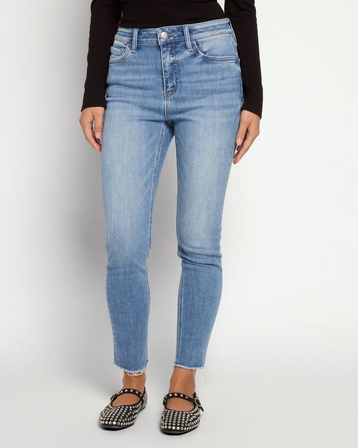 Deservedly $|& Lovervet Mid Rise Crop Skinny Jeans - SOF Front