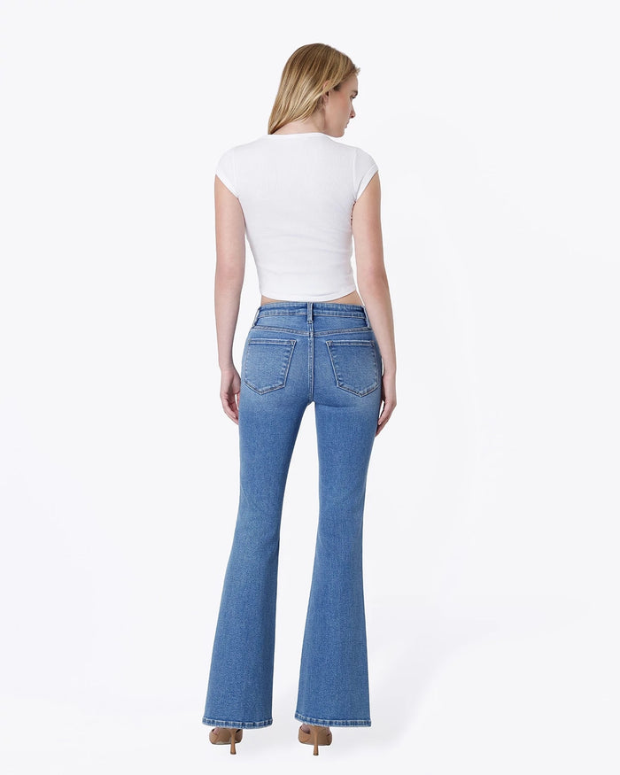 Powerful $|& Lovervet Mid Rise Flare - Hanger Side