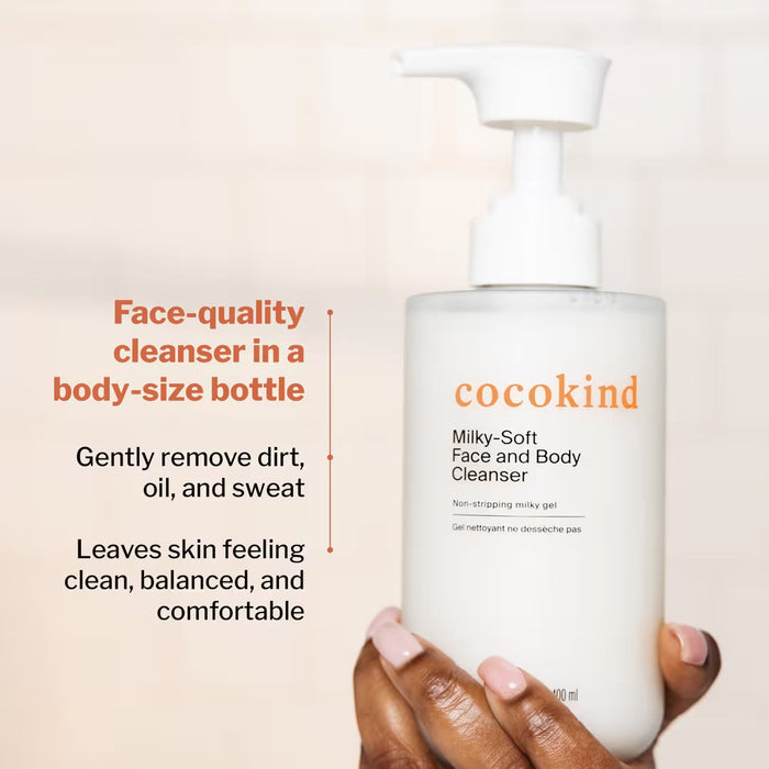 Milky-Soft Face and Body Wash