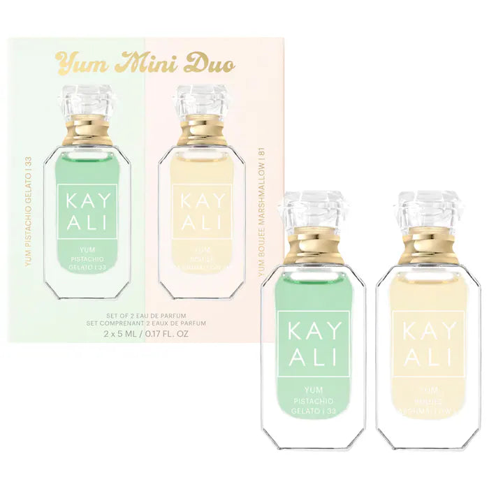 Kayali - Mini YUM Perfume Duo Set | Perfumes miniatura dulces y especiados para mujer