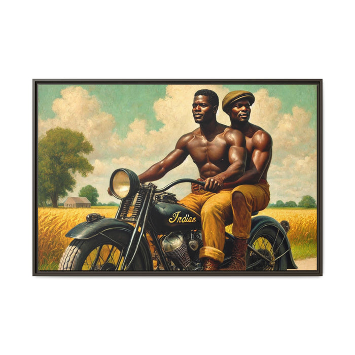 48″ x 32″ (Horizontal) / Espresso / 1.25"