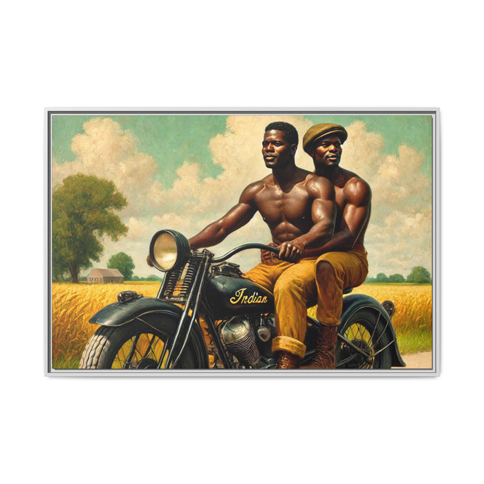 48″ x 32″ (Horizontal) / White / 1.25"