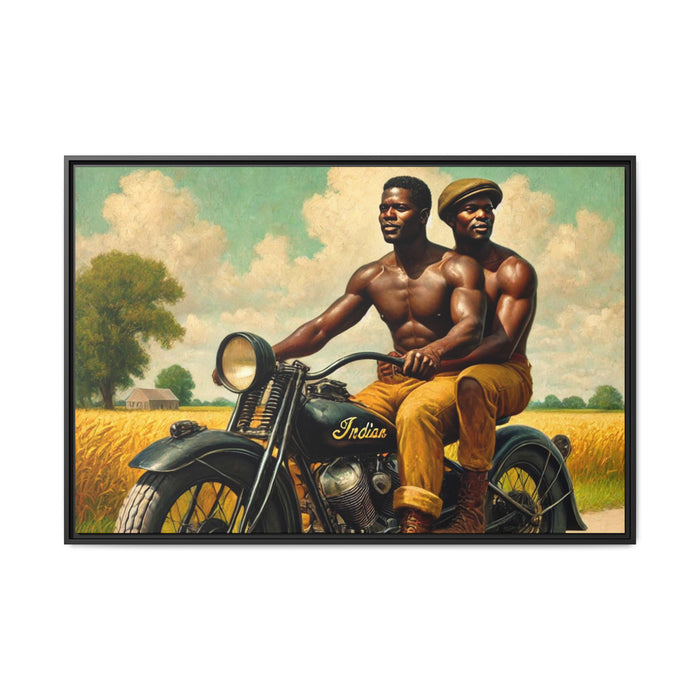 48″ x 32″ (Horizontal) / Black / 1.25"