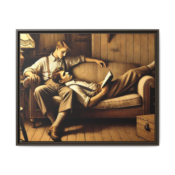 30" x 24" (Horizontal) / Espresso / 1.25"