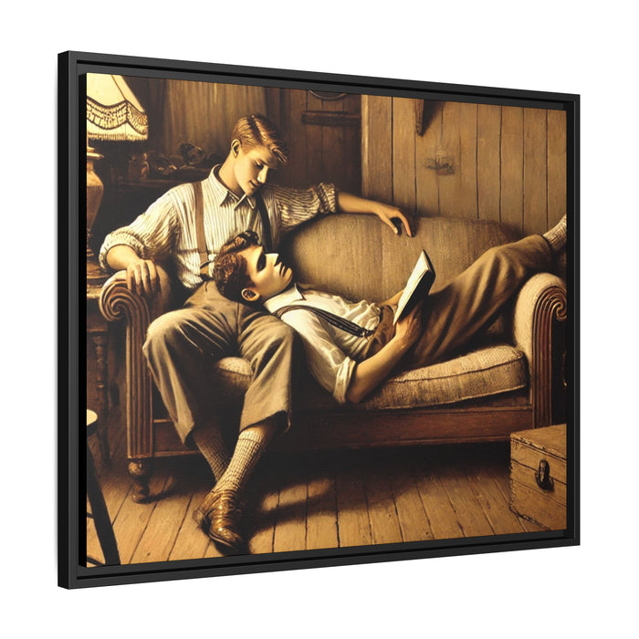 30" x 24" (Horizontal) / Black / 1.25"