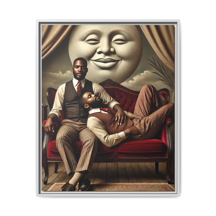 24" x 30" (Vertical) / White / 1.25"