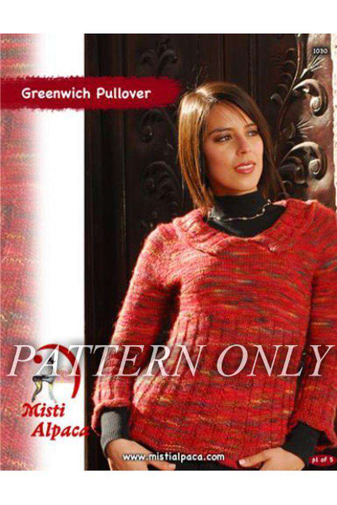 Misti Alpaca Greenwich Pullover Pattern-Patterns-Misti Alpaca-Alpaca Direct