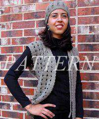 Misti Alpaca Patricia Crocheted Vest & Cloche Pattern - Worsted-Patterns-Misti Alpaca-Alpaca Direct