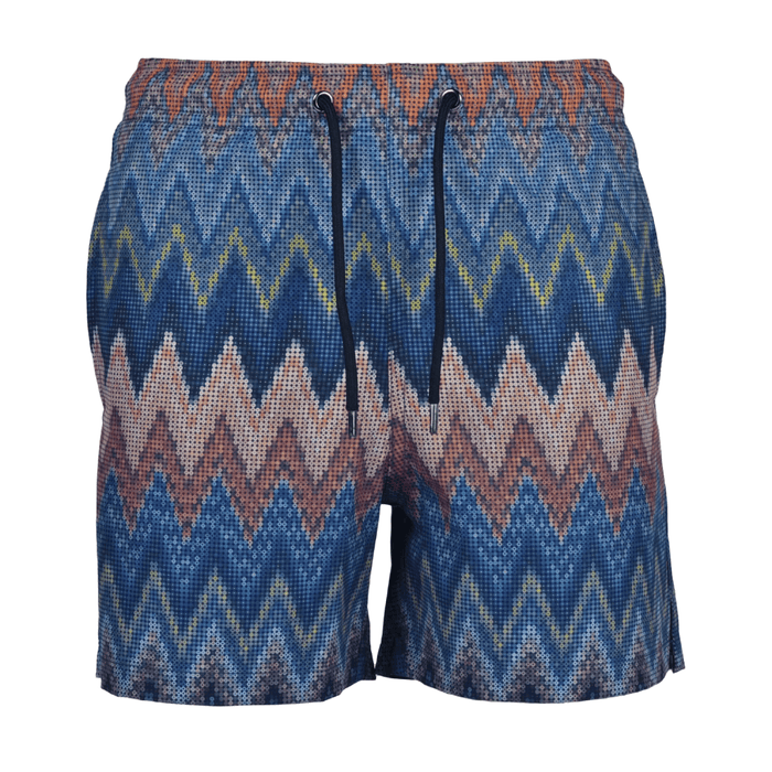 Moda Bandidos Junior's 2 Piece Co Ord Set Brown/Navy T-Shirt & Shorts