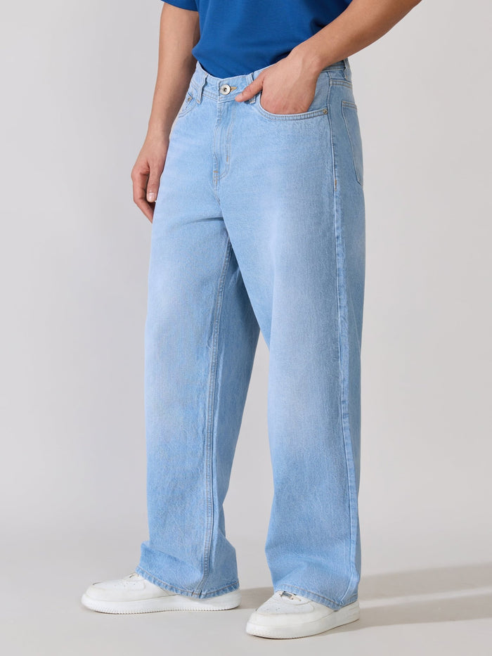 Modoin - Wide Jeans - Blue