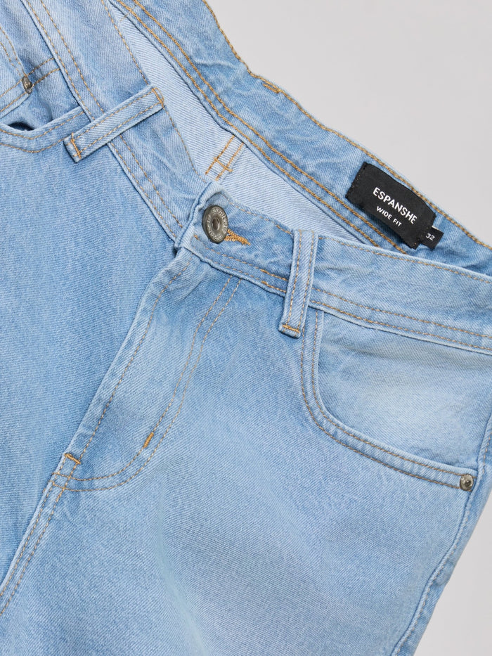 Modoin - Wide Jeans - Blue