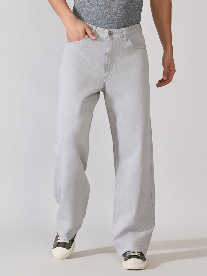 Modoin - Wide Jeans - Grey