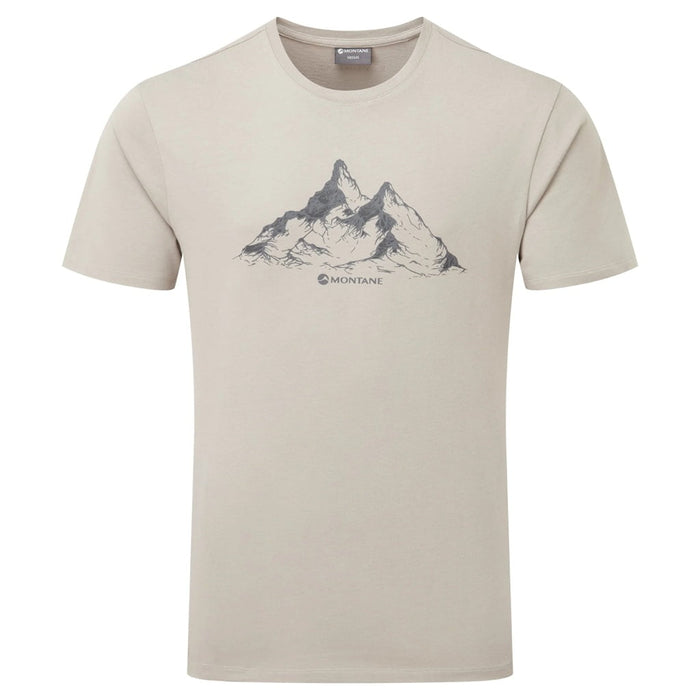 Montane Men's 2 Piece Co Ord Set Khaki/Midnight Grey T-Shirt & Shorts