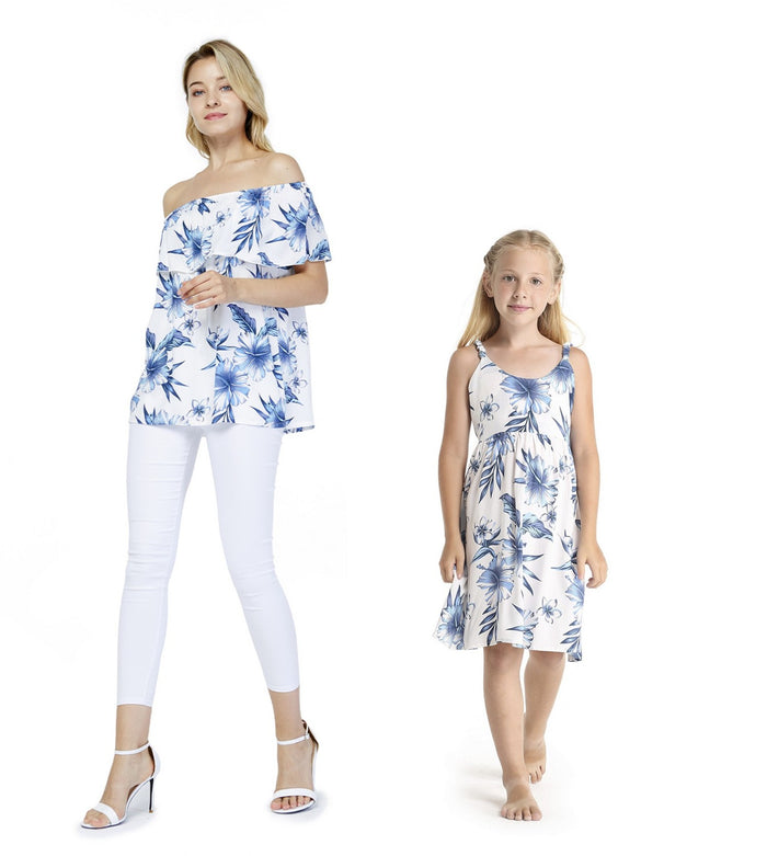 Mother Daughter Hawi Set in Day Dream Bloom