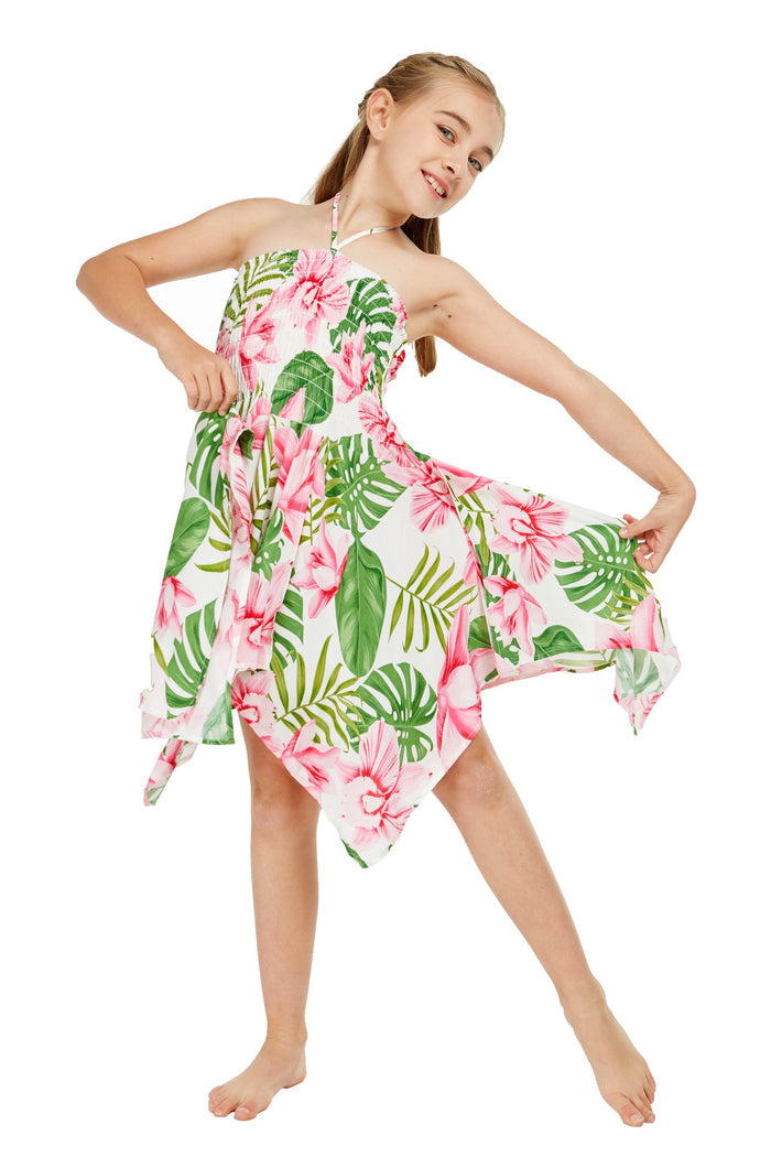 Mother Daughter Ko Olina Set in Lotus and Orchid