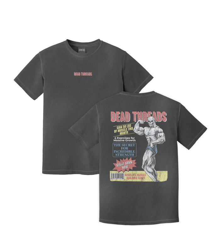 MUSCLE MAG, Vol. 1 - “DT ESSENTIAL" PREMIUM T - SHIRT – T-Shirt – Dead Threads Apparel