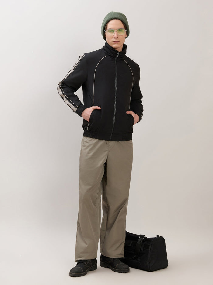 Mystic - Regular Track Jacket - Black