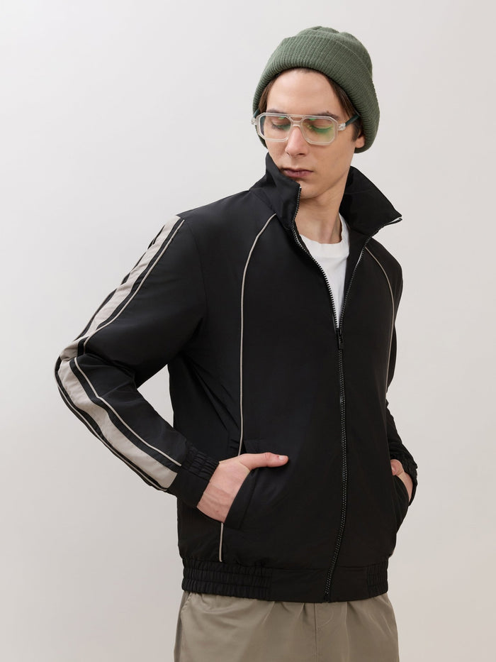Mystic - Regular Track Jacket - Black