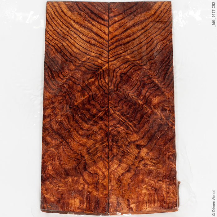 Natural wood honduran rosewood burl panels