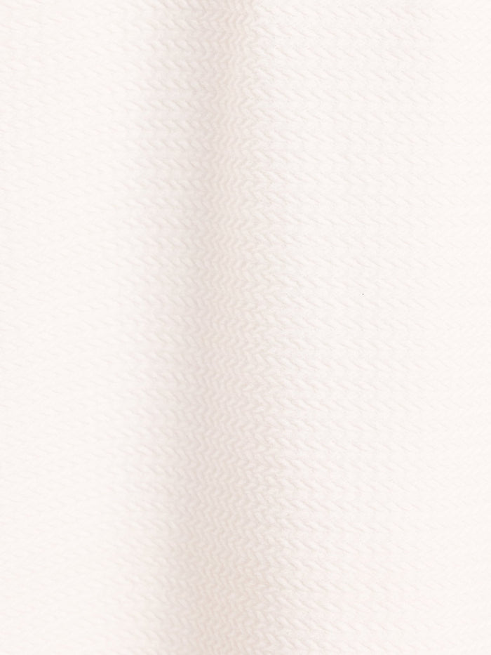 Neliis-2 - Textured Chevron Polo T-Shirt – White