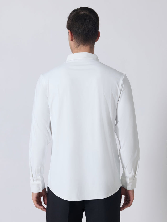 Nemo-2 - Stone Embellished Shirt - White