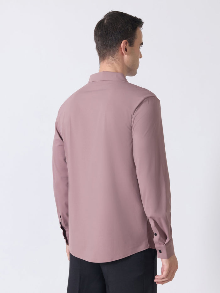 Nemo-6 - Stone Embellished Shirt - Mauve