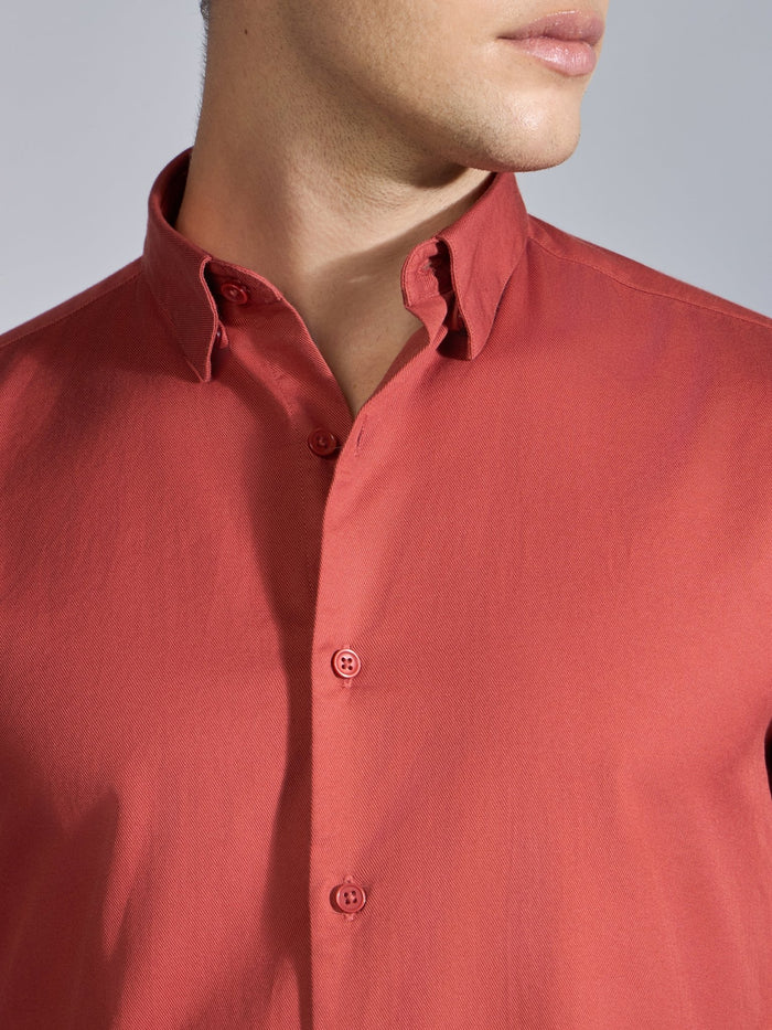 Nerato - Turkish Fit Cavalry Shirt - Fire Red