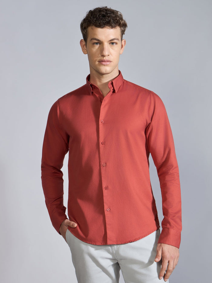 Nerato - Turkish Fit Cavalry Shirt - Fire Red