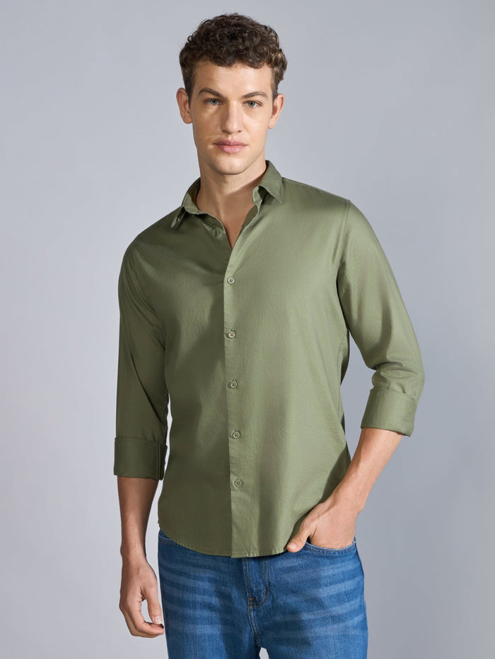 Nerato - Turkish Fit Cavalry Shirt - Olive