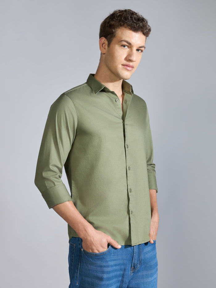 Nerato - Turkish Fit Cavalry Shirt - Olive