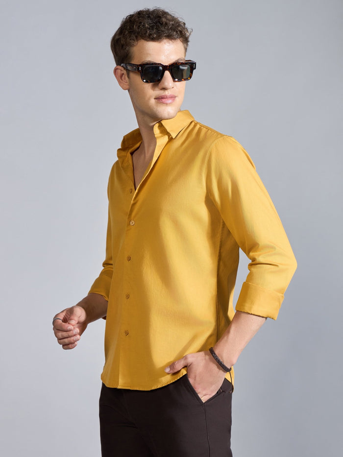 Nerato - Turkish Fit Cavalry Shirt - Radiant Yellow