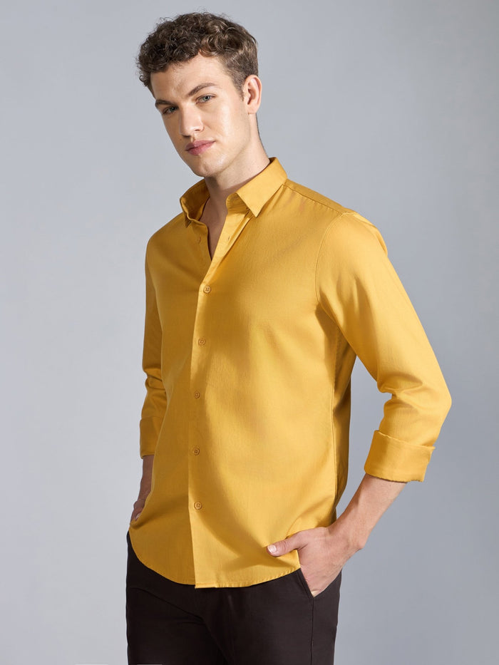 Nerato - Turkish Fit Cavalry Shirt - Radiant Yellow