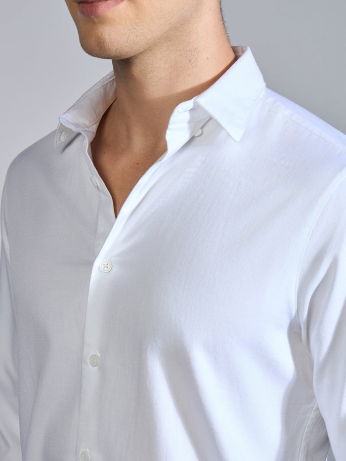 Nerato - Turkish Fit Cavalry Shirt - White