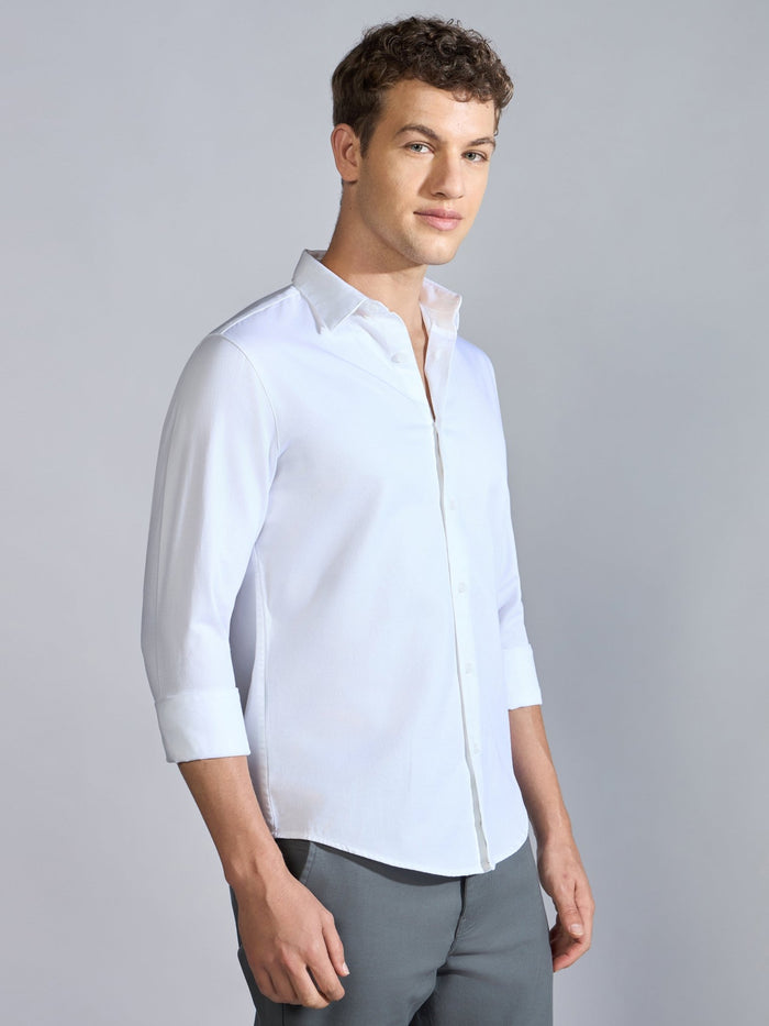 Nerato - Turkish Fit Cavalry Shirt - White