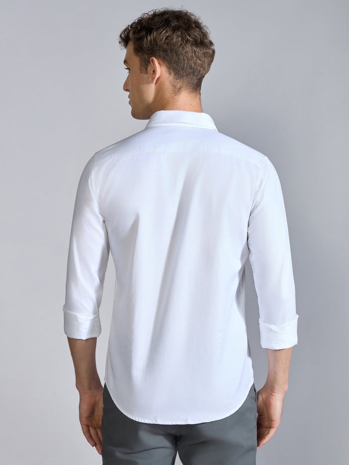 Nerato - Turkish Fit Cavalry Shirt - White