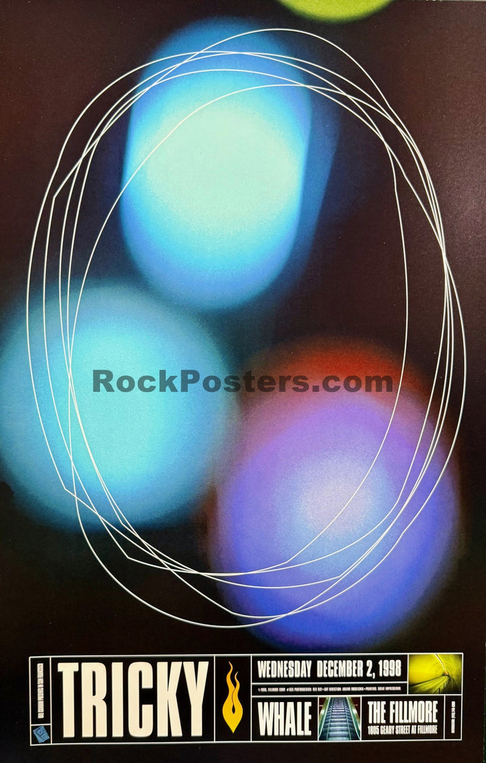 NF-353 - Tricky - Rex Ray - 1998 Poster - The Fillmore - Near Mint - SF Rock Posters & Collectibles