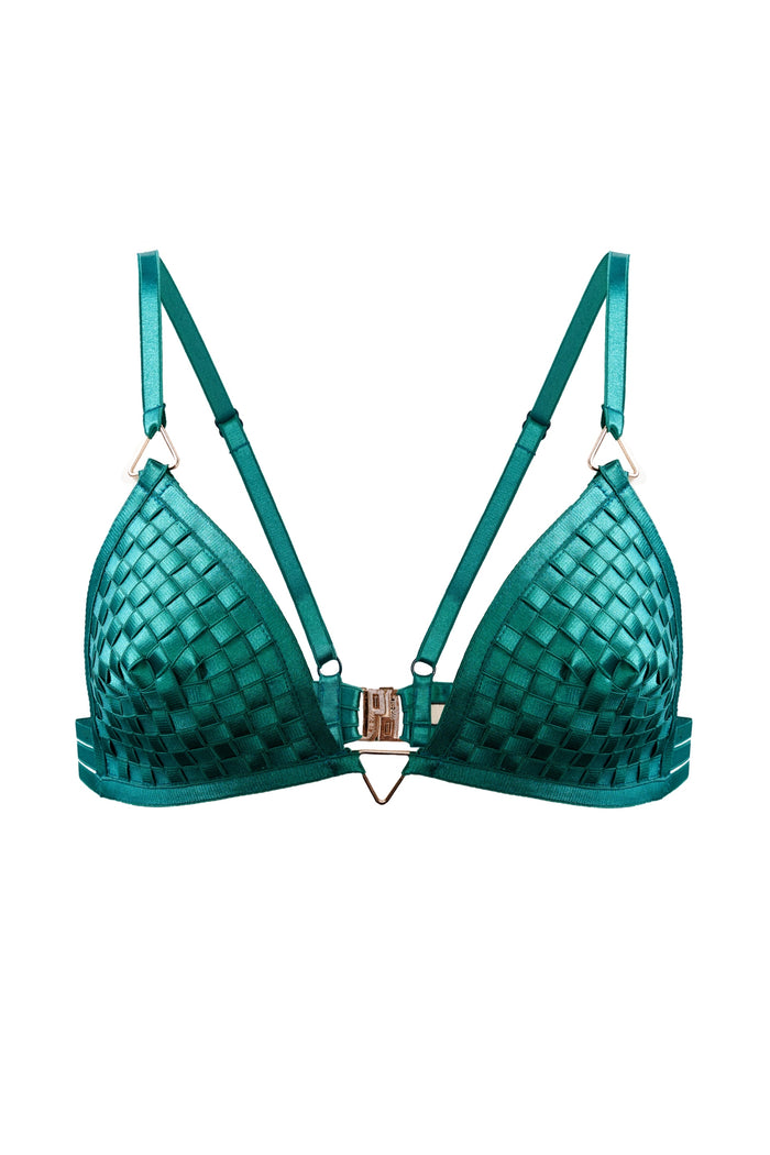Nirvana green triangular top
