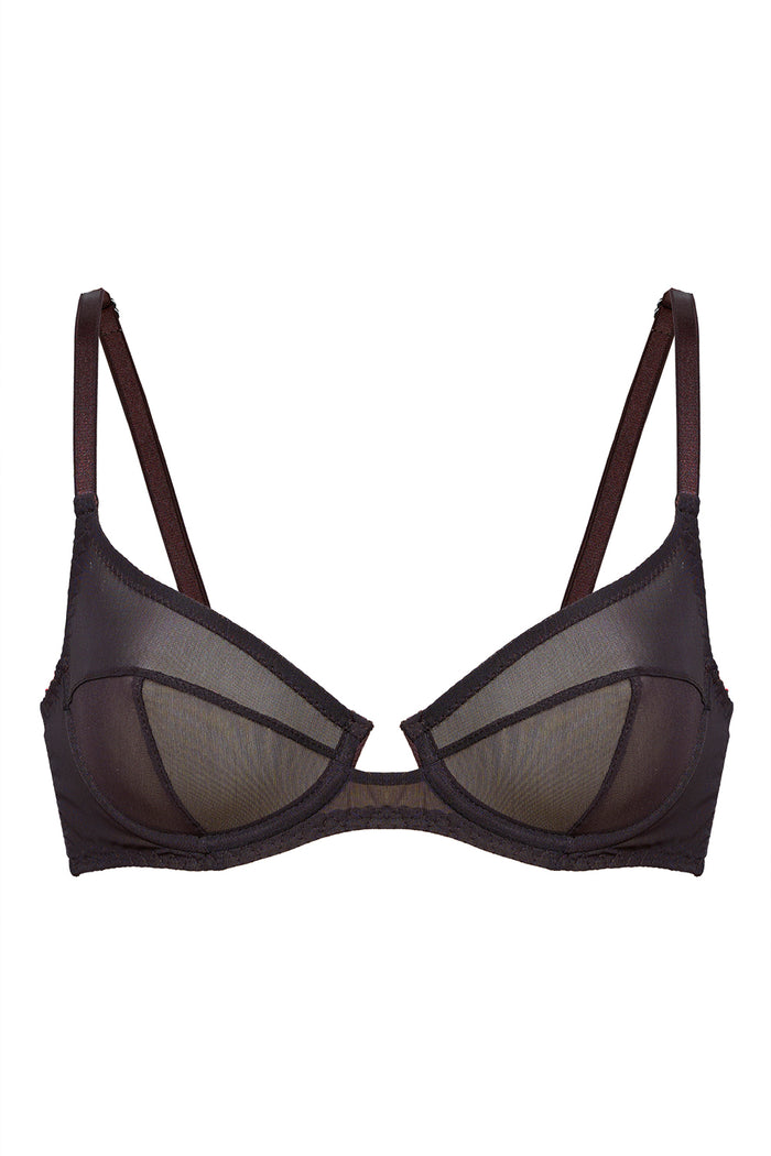 Noelle Chocolate bra