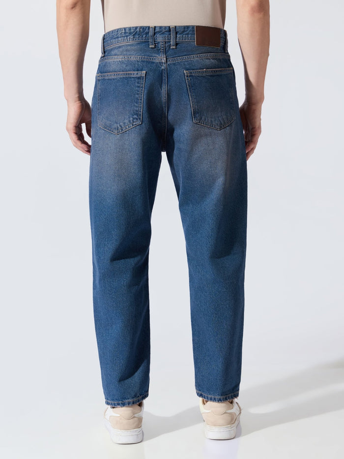 Men's Crop Fit Jeans - blue