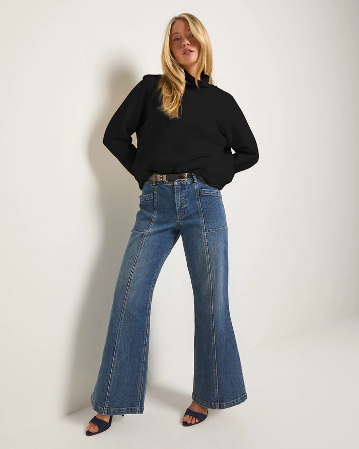 Storm $|& SEAS Nomad Flare Jean - UGC On Fig