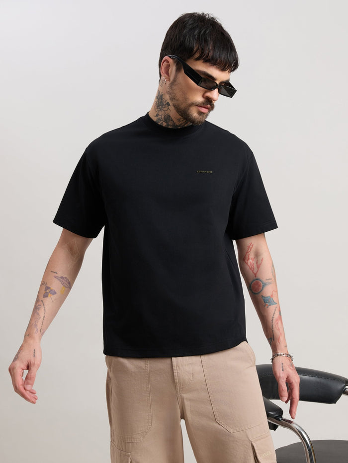 Nora - Loose Fit T-Shirt - Black