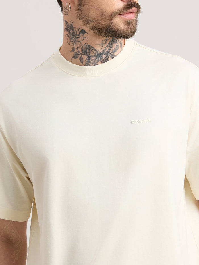 Nora - Loose Fit T-Shirt - Cream