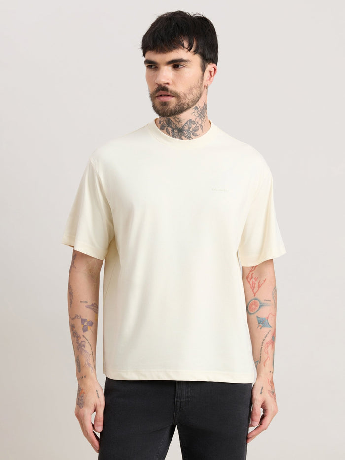 Nora - Loose Fit T-Shirt - Cream