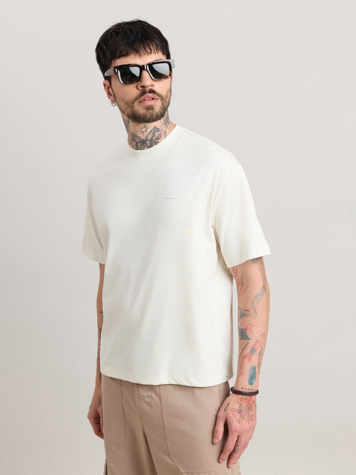 Nora - Loose Fit T-Shirt - Off White