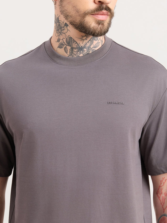 Nora - Loose Fit T-Shirt - Shale