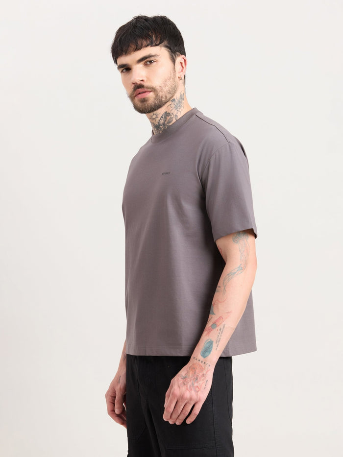 Nora - Loose Fit T-Shirt - Shale