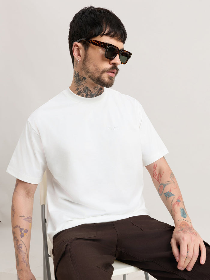 Nora - Loose Fit T-Shirt - White